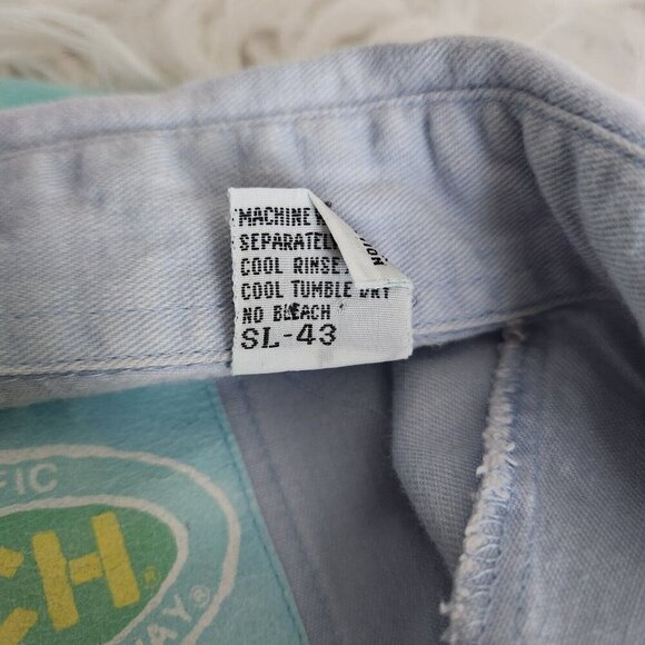 Vtg 80s Pacific Coast Highway Shirt S PCH Tropics Colorblock Surf‎ Short Sleeve - Picture 13 of 16